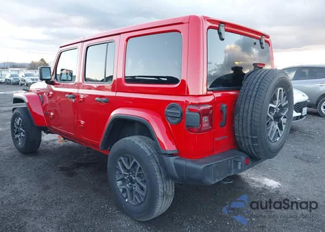 2025 Jeep Wrangler 4-Door Sahara 4X4 from USA, damaged, VIN 1C4PJXEN9SW592426